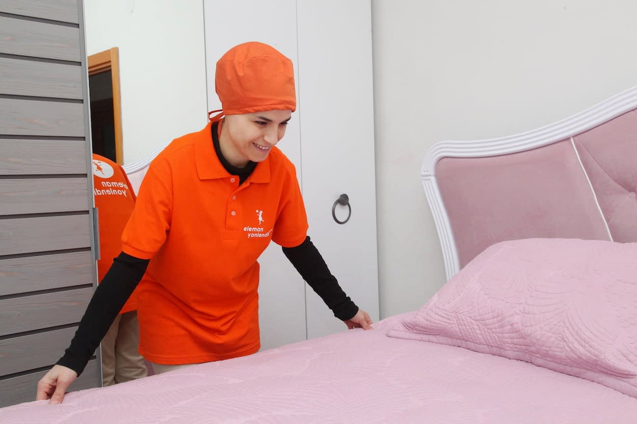 Ev Temizliği Hizmetinde Yatak Odası Temizliği